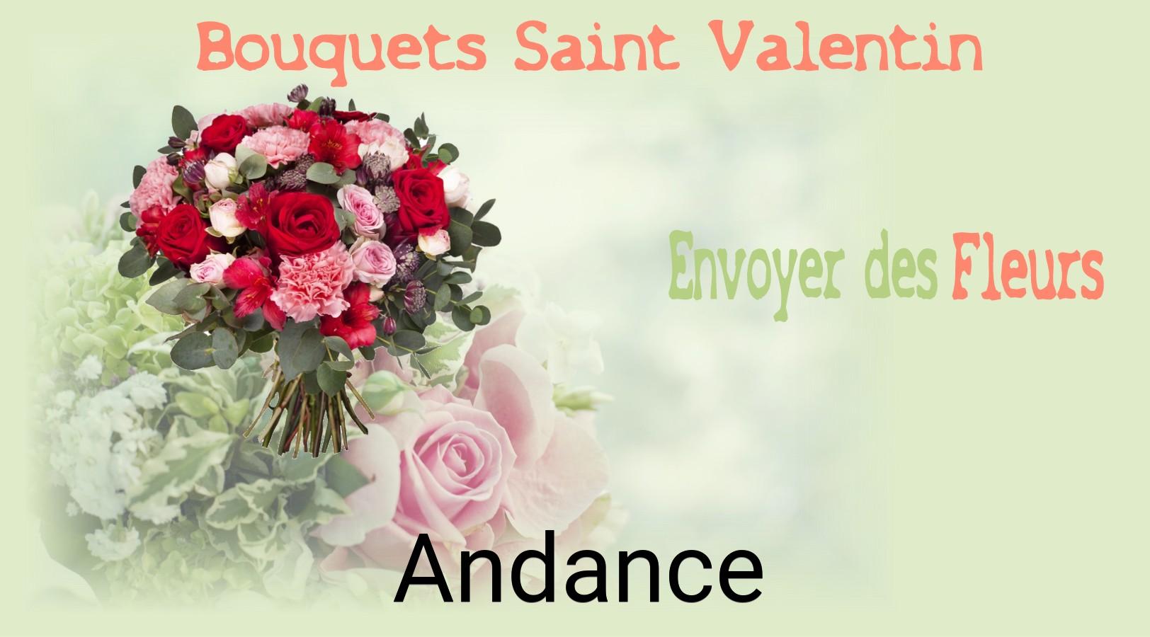 Roses de Saint-Valentin livrées à Andance